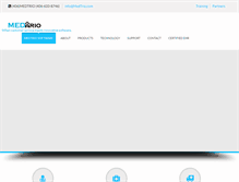 Tablet Screenshot of medtrio.com
